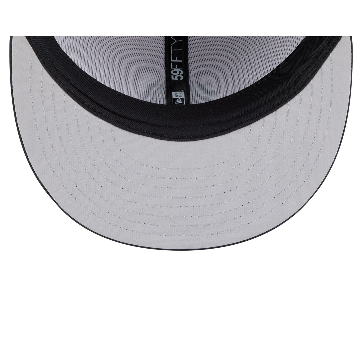 Los Angeles Dodgers 2026 Clubhouse Black & White 59FIFTY Fitted Hat