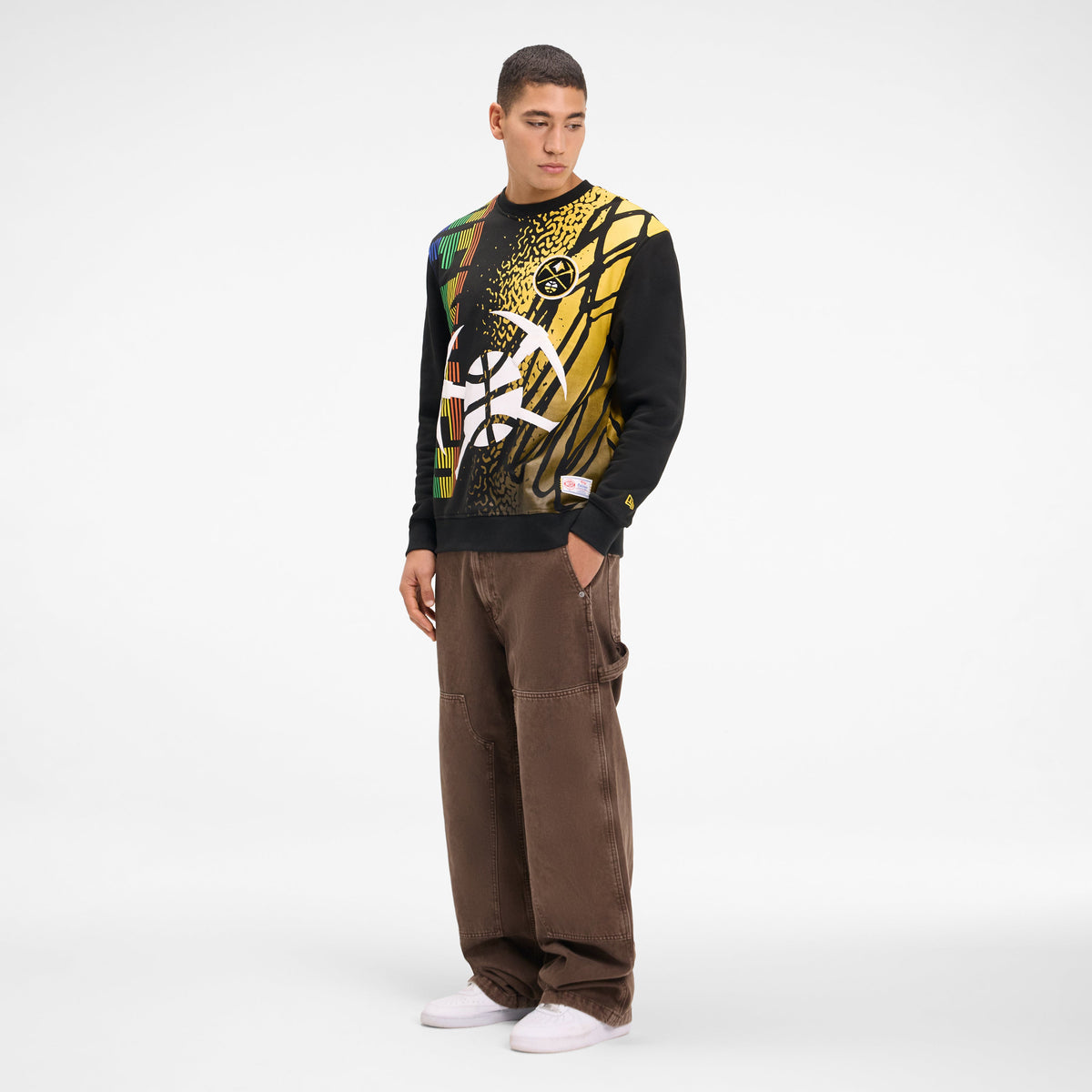 Chicago Bulls 2025 City Edition Black Crewneck