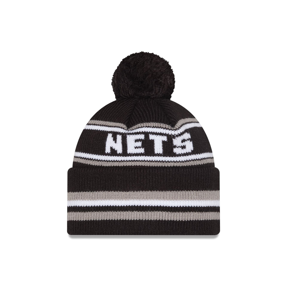 Brooklyn Nets Classic Pom Knit Hat