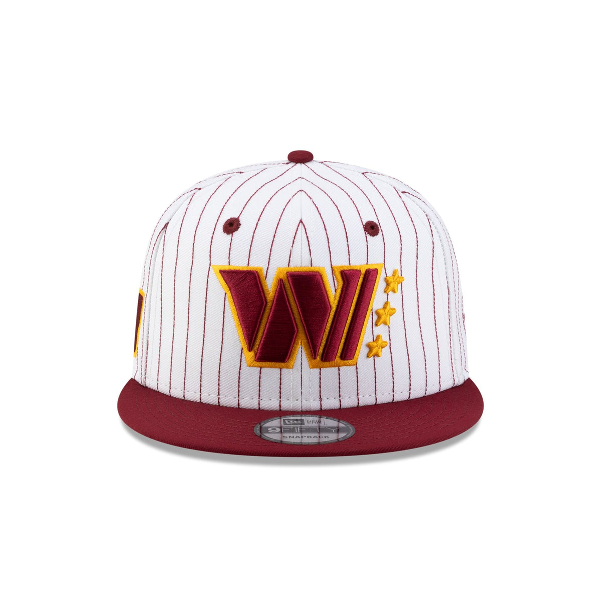Washington Commanders Deceptor Pinstripe 9FIFTY Snapback Hat