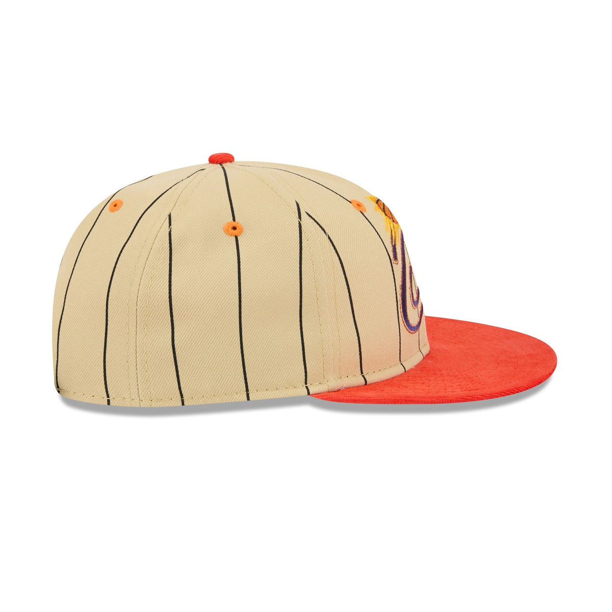 Phoenix Suns Pinstripe Script Retro Crown 9FIFTY Adjustable Hat