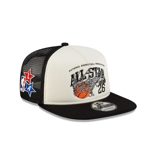 Alpha Industries 2026 NBA All-Star Game 9FIFTY A-Frame Trucker Hat