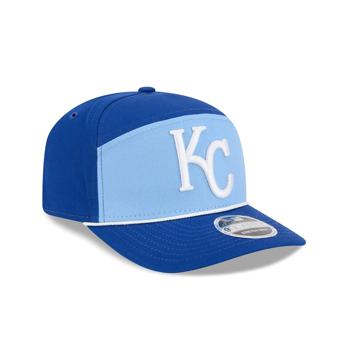 Kansas City Royals Split Panel 9SEVENTY Stretch-Snap Hat
