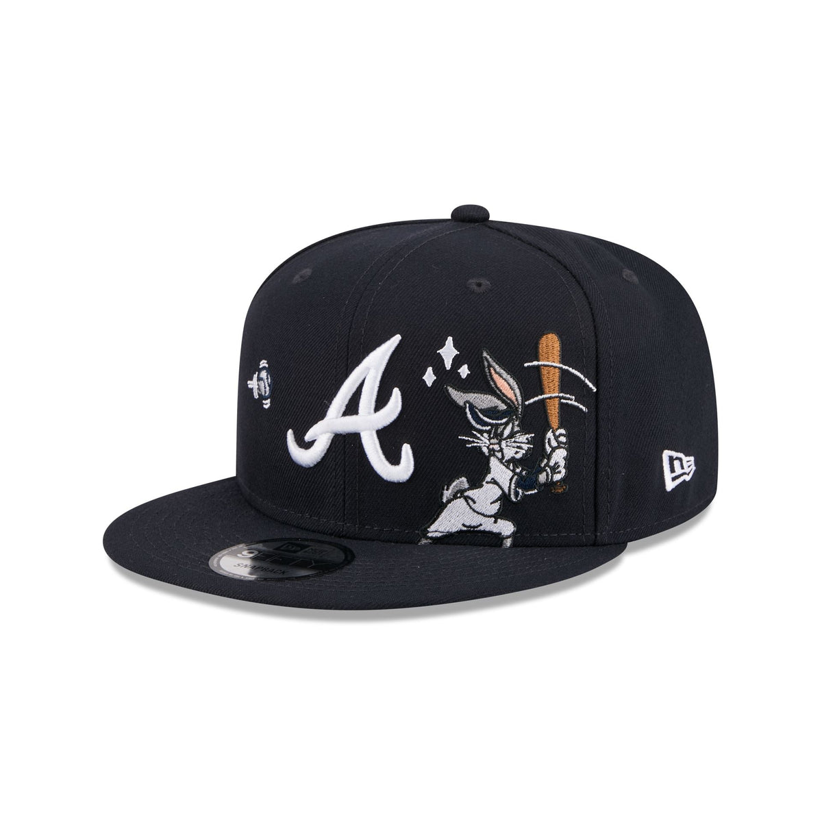 Atlanta Braves Bugs Bunny Swing 9FIFTY Snapback Hat