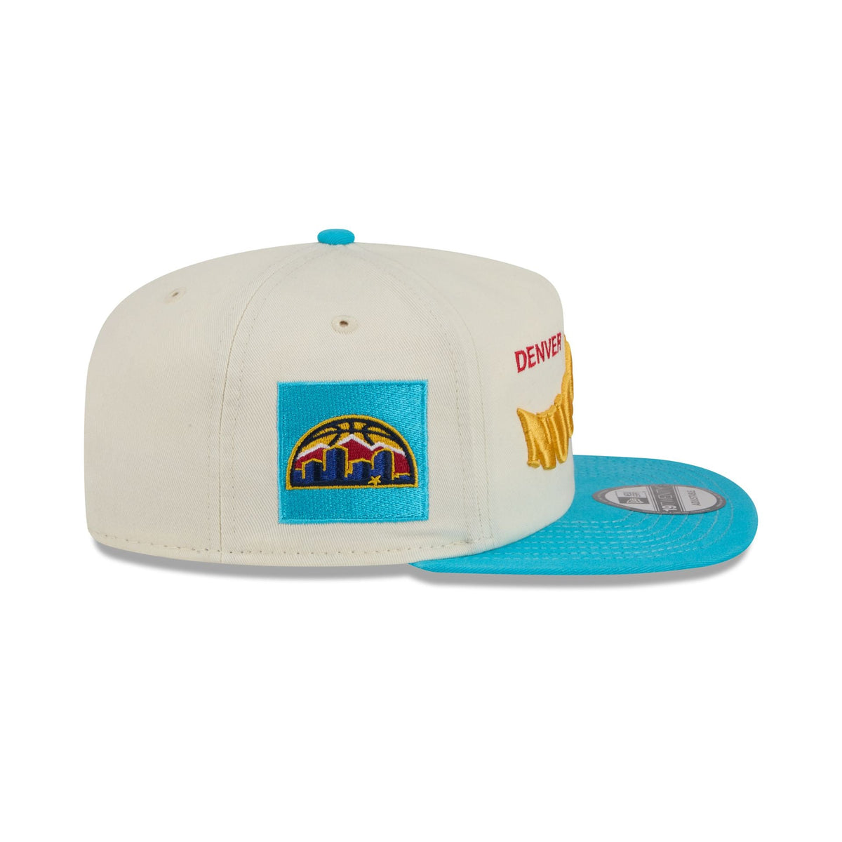 Denver Nuggets Conference Script Chrome White 19TWENTY Adjustable Hat