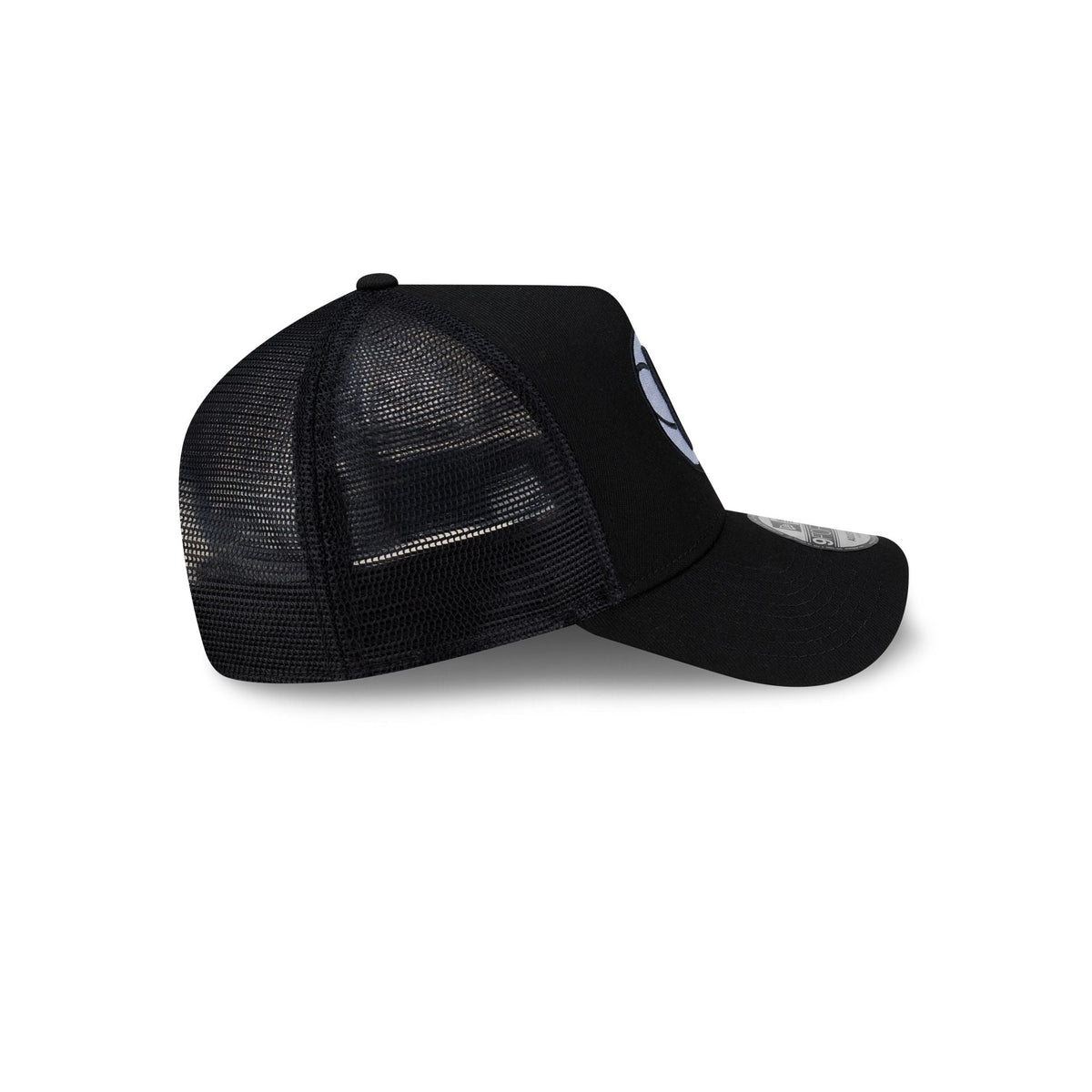 Brooklyn Nets Side Script 9FORTY A-Frame Trucker Hat