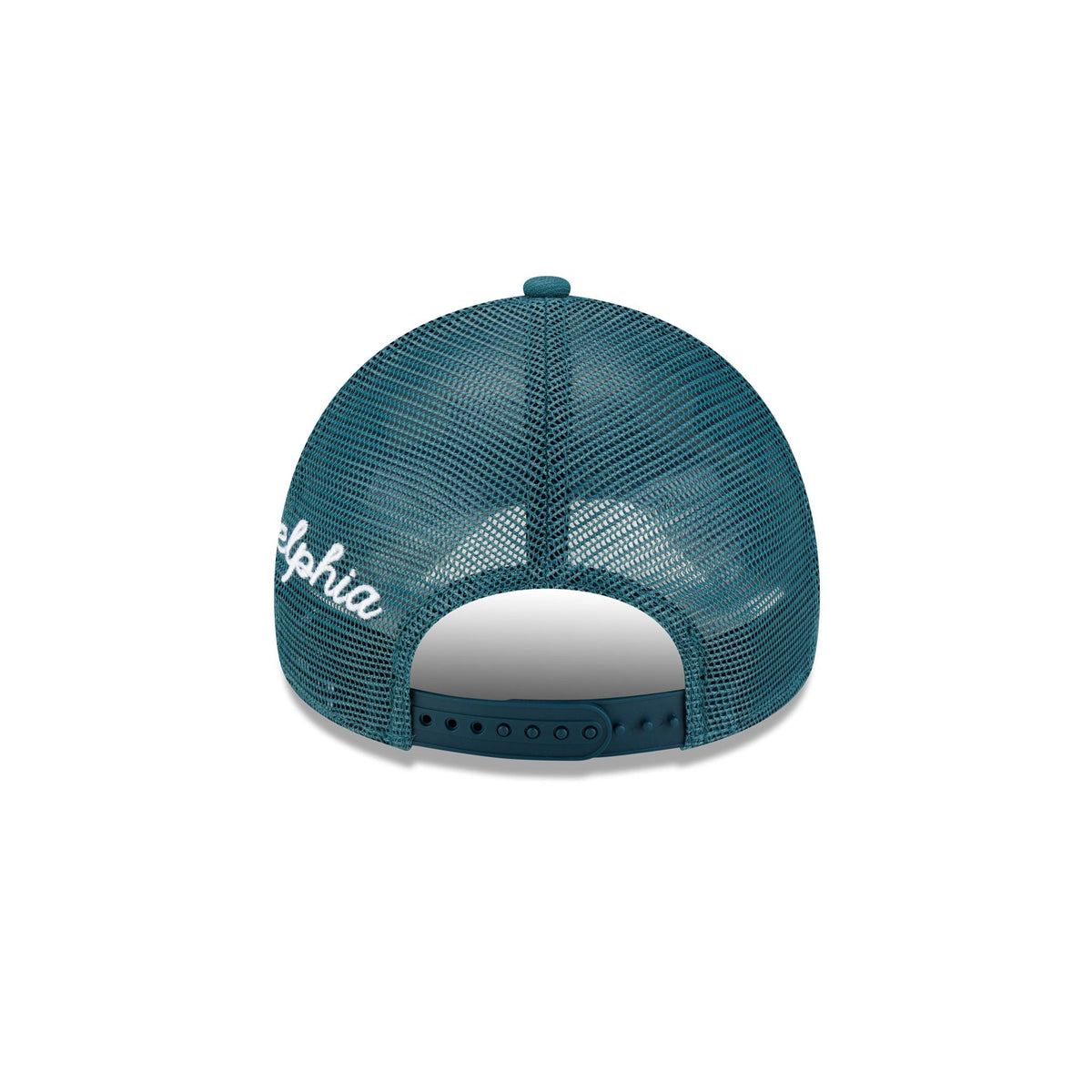 Philadelphia Eagles Side Script 9FORTY A-Frame Trucker Hat