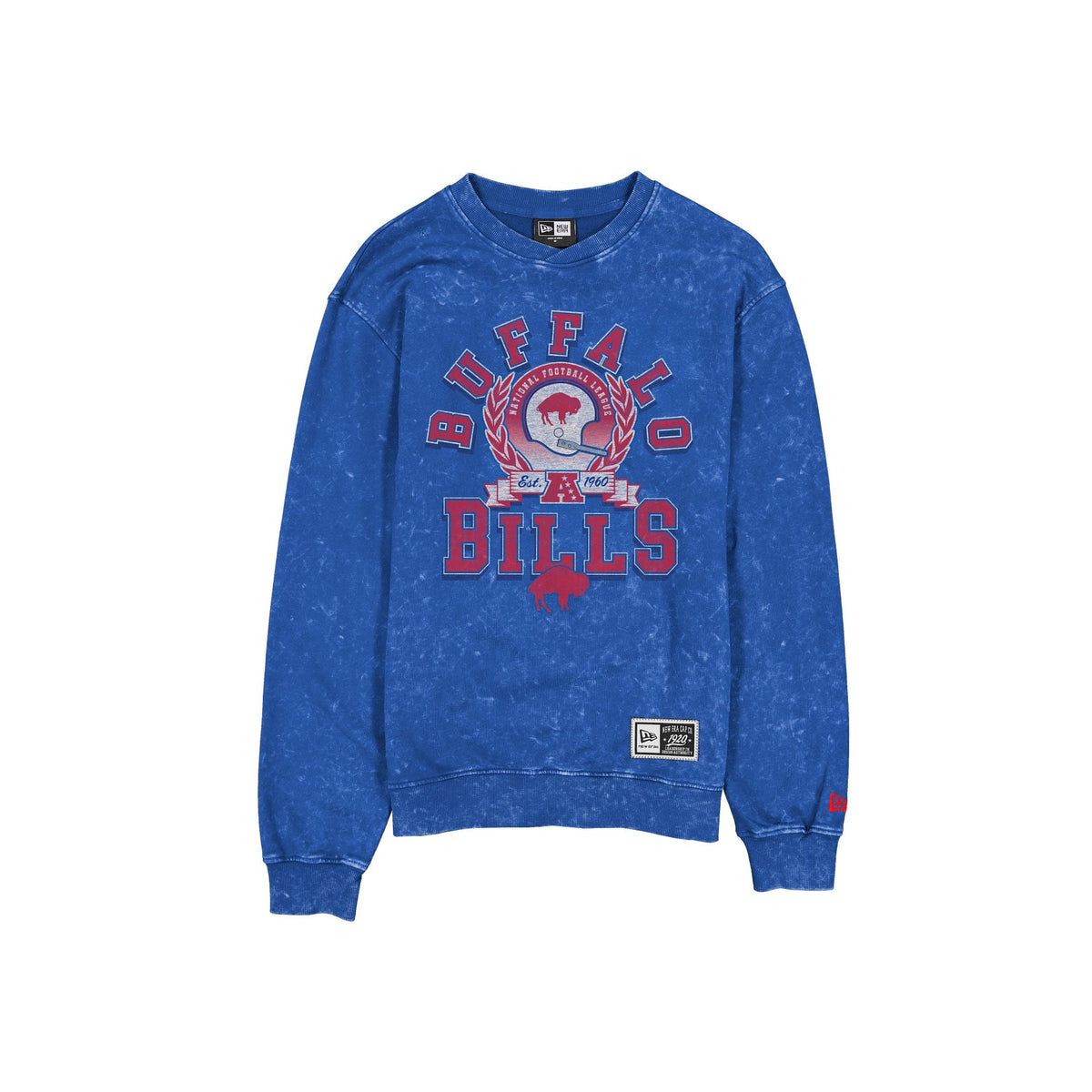 Buffalo Bills Throwback Laurel Crewneck