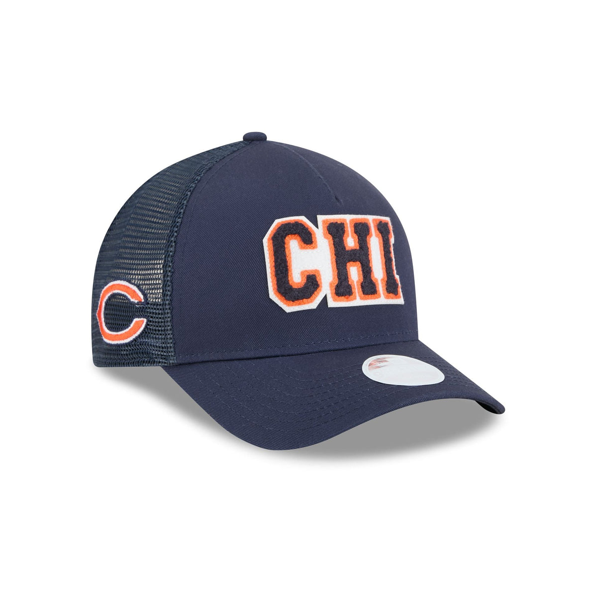 Chicago Bears Scoreboard Women's 9FORTY M-Crown A-Frame Trucker Hat