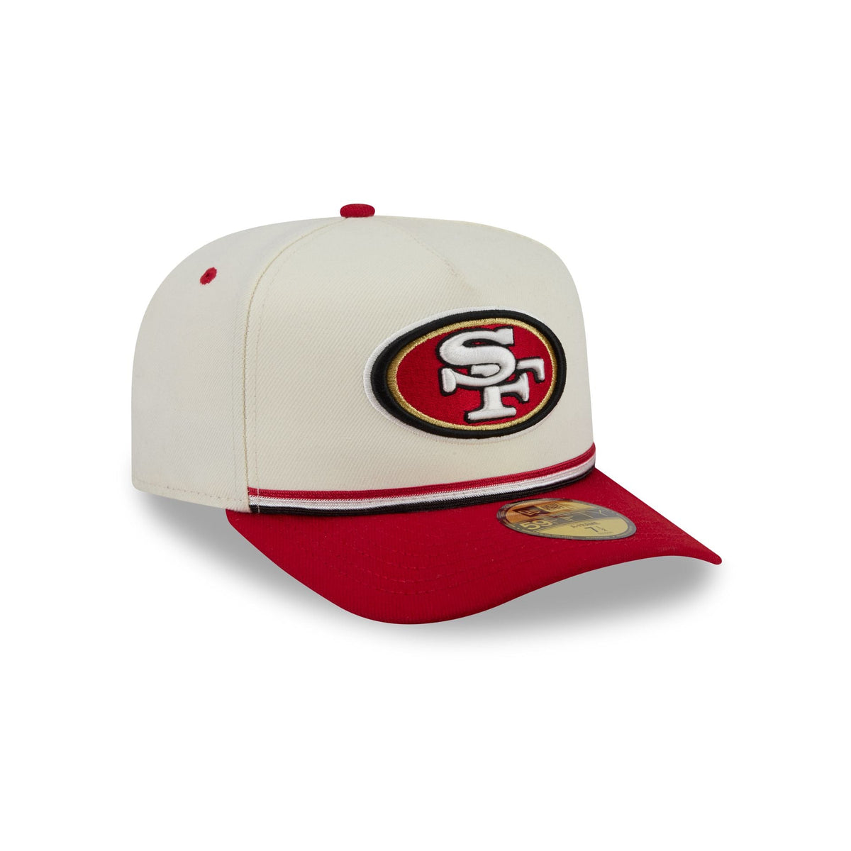 San Francisco 49ers Vintage Stripe 59FIFTY A-Frame Fitted Hat
