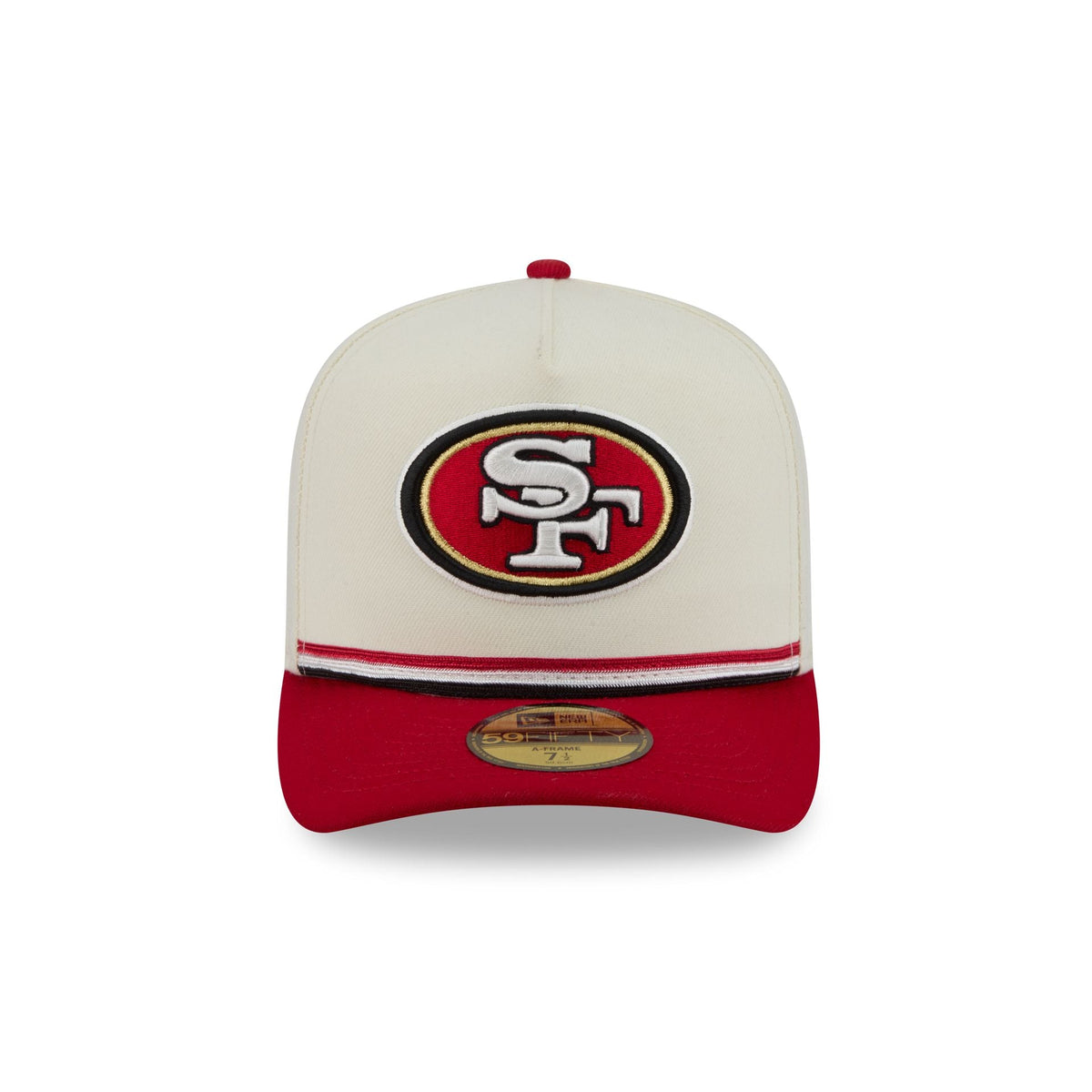 San Francisco 49ers Vintage Stripe 59FIFTY A-Frame Fitted Hat