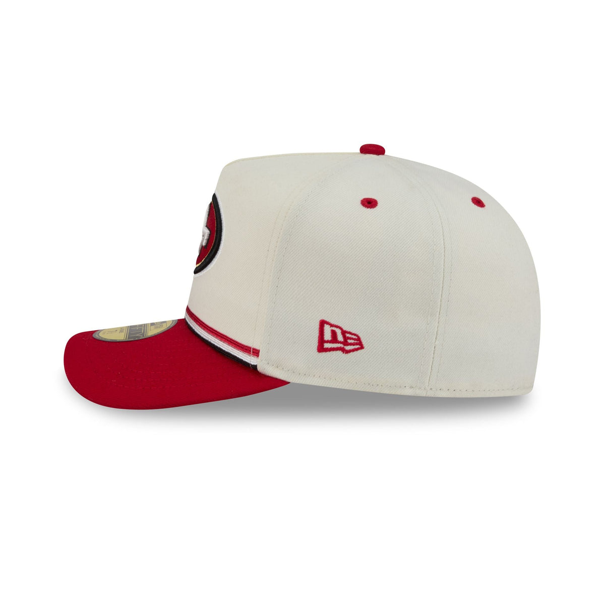 San Francisco 49ers Vintage Stripe 59FIFTY A-Frame Fitted Hat