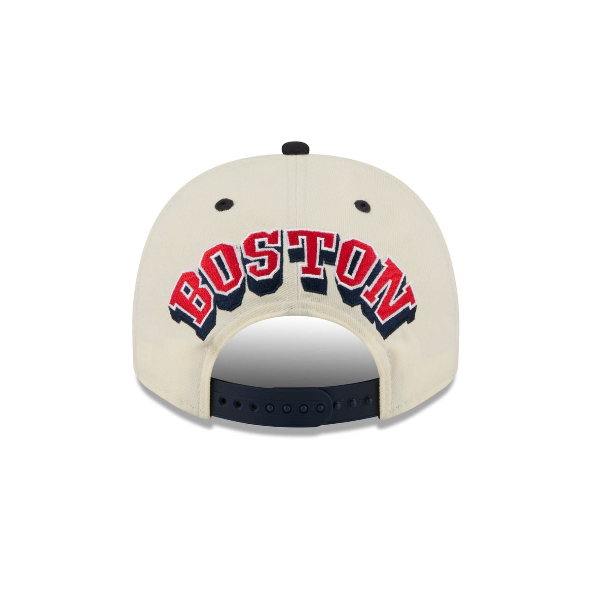 Boston Red Sox Statement Back Chrome White 9FIFTY A-Frame Snapback Hat
