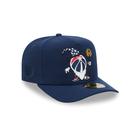 Washington Wizards Cartoon 59FIFTY A-Frame Fitted Hat
