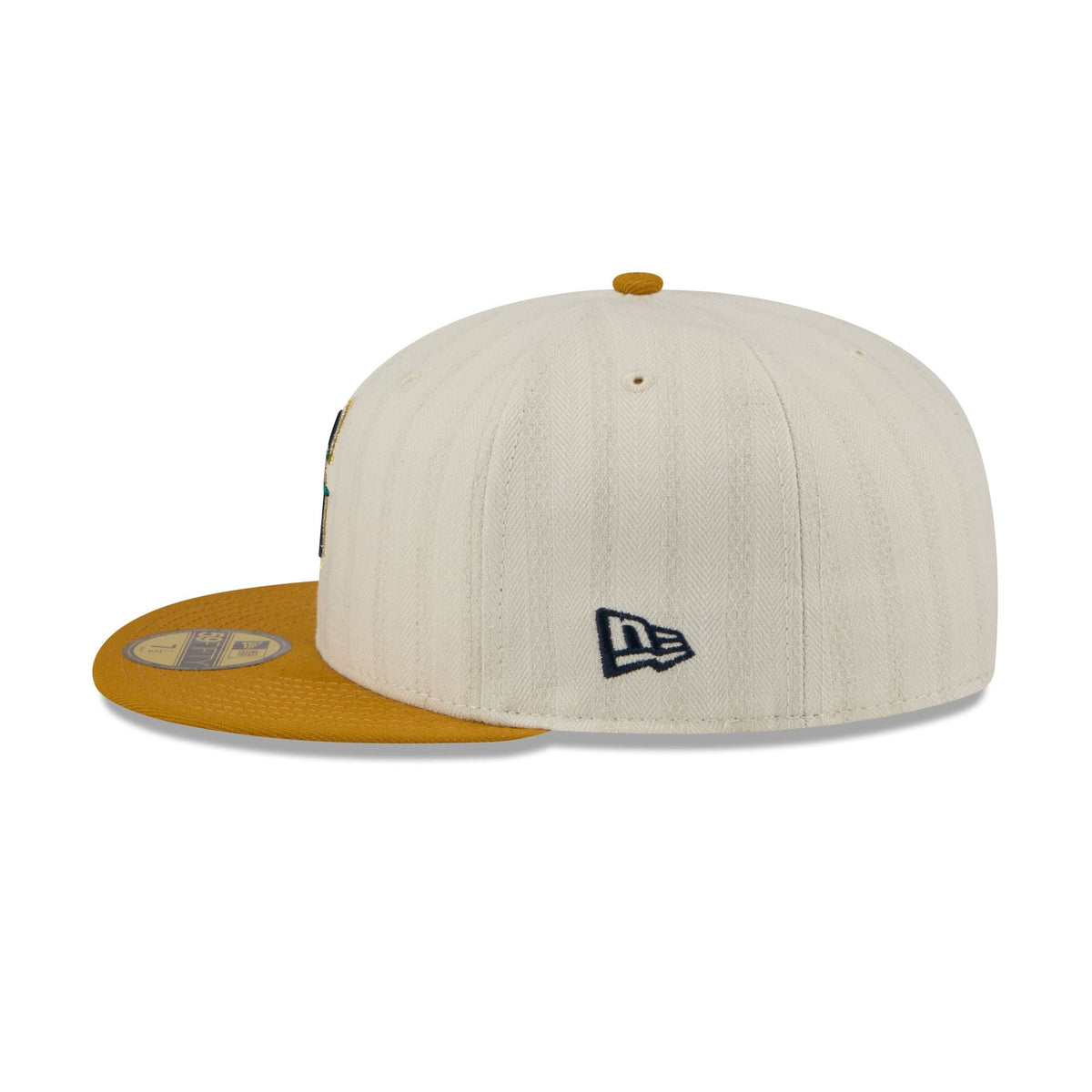 Seattle Mariners Chrome Herringbone 59FIFTY Fitted Hat