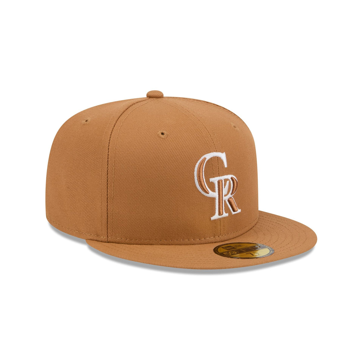 Colorado Rockies Bronze Basic 59FIFTY Fitted Hat