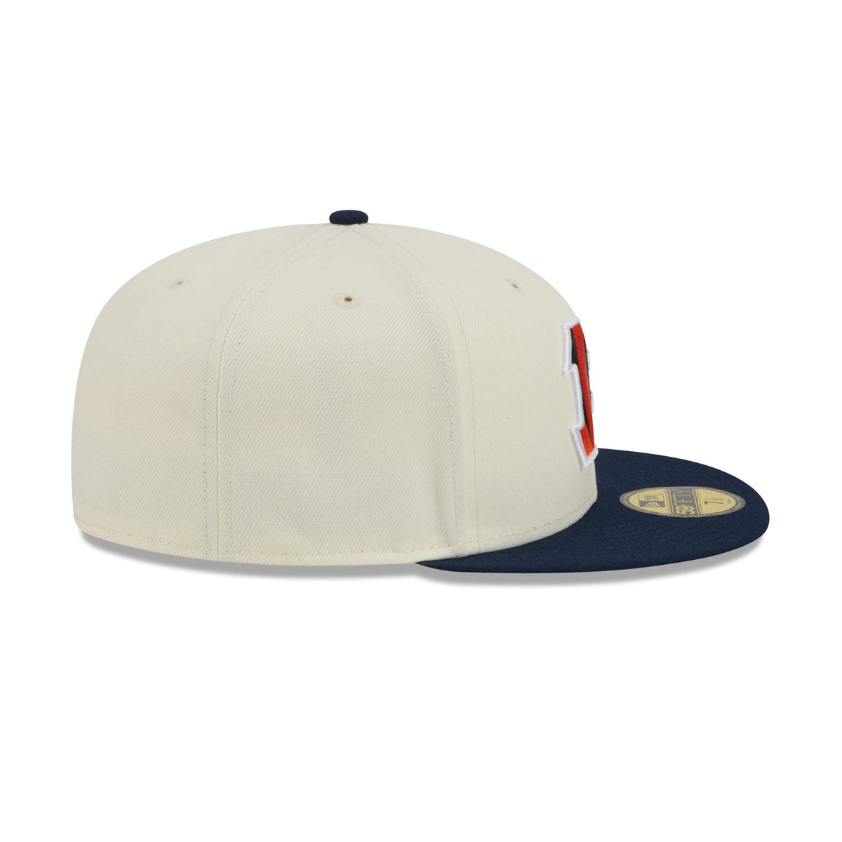 Cincinnati Bengals Chrome White Basic 59FIFTY Fitted Hat