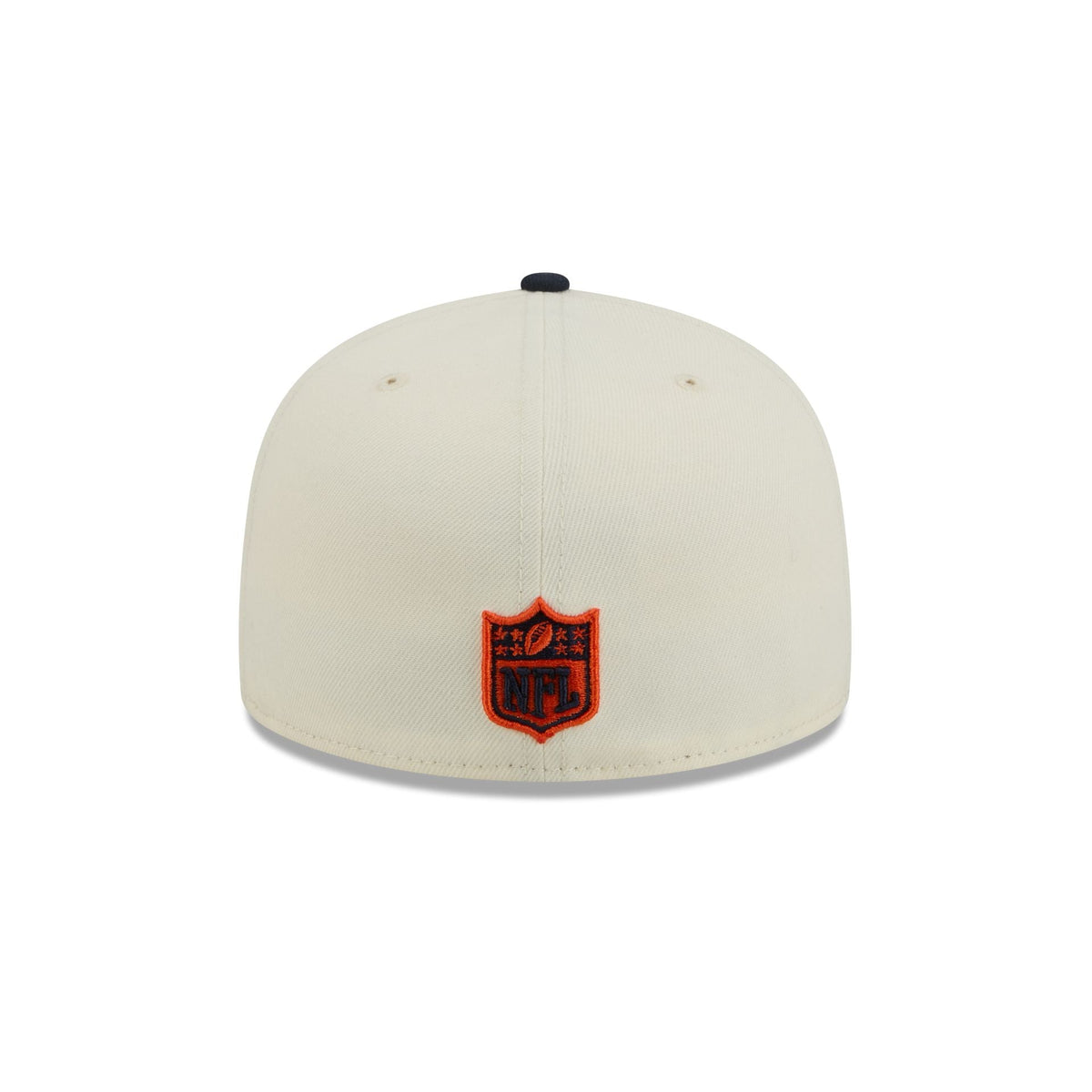 Chicago Bears Chrome White Basic 59FIFTY Fitted Hat