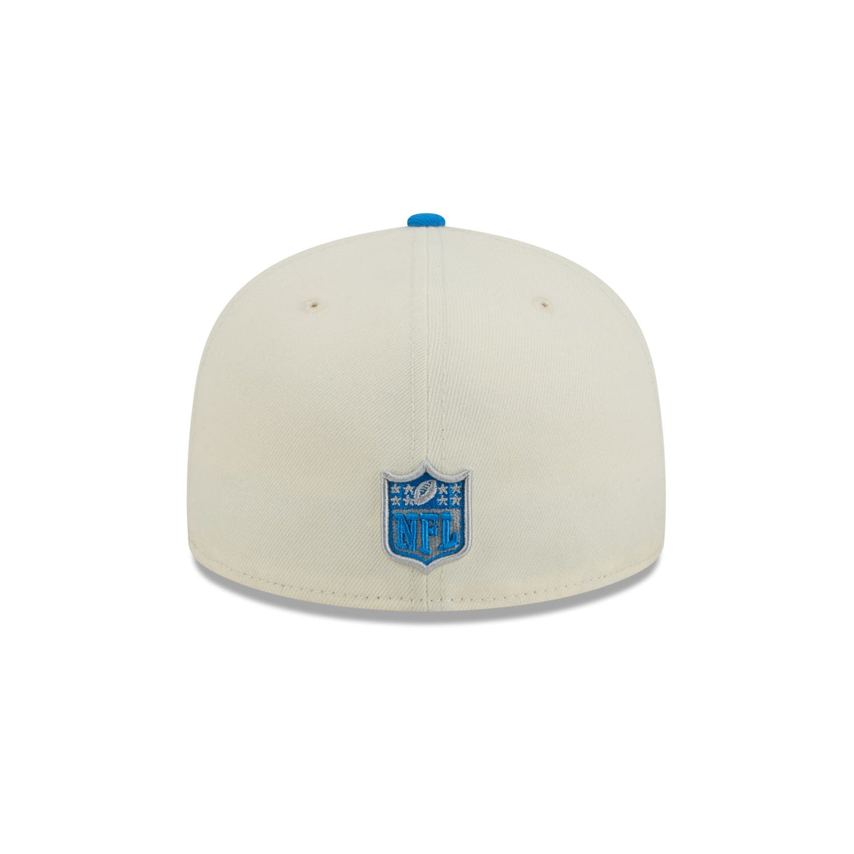 Detroit Lions Chrome White Basic 59FIFTY Fitted Hat
