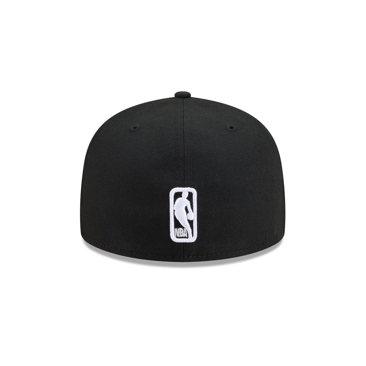 Chicago Bulls Black and White Basic 59FIFTY Fitted Hat