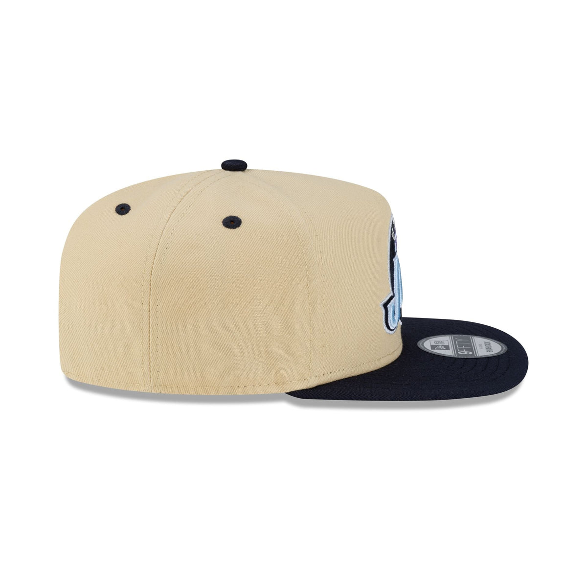 Utah Jazz Hardwood Classics 2000s Gold 9FIFTY A-Frame Snapback Hat