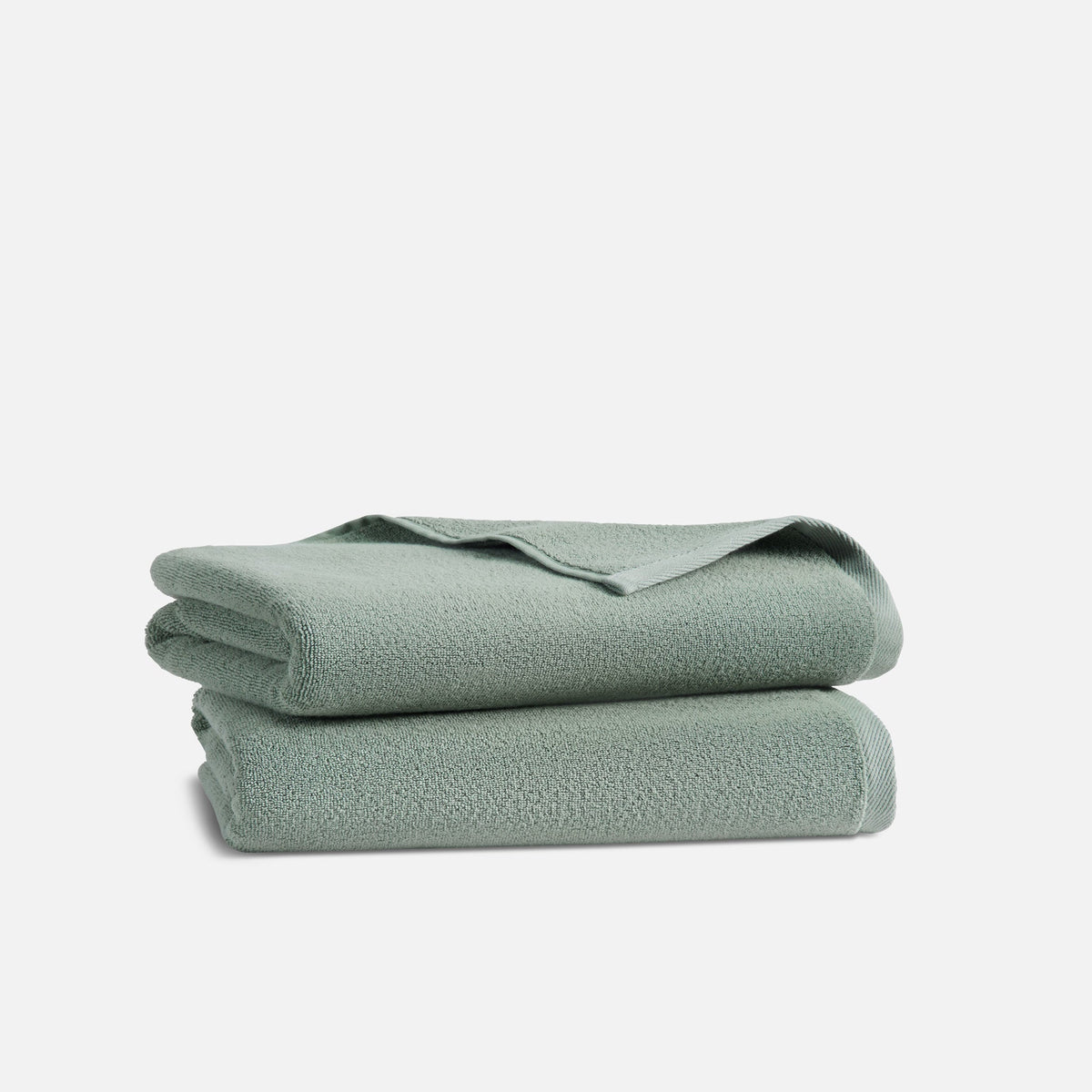 Plush Turkish Cotton Bath Towels Set of 2