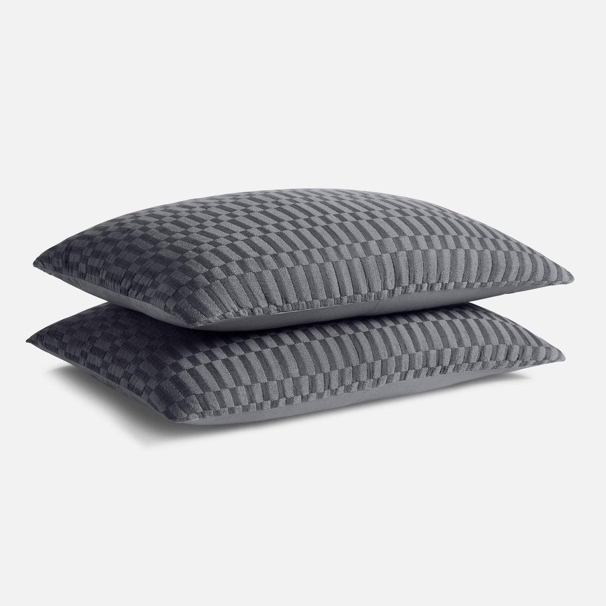 Woven Checkerboard Sham Set