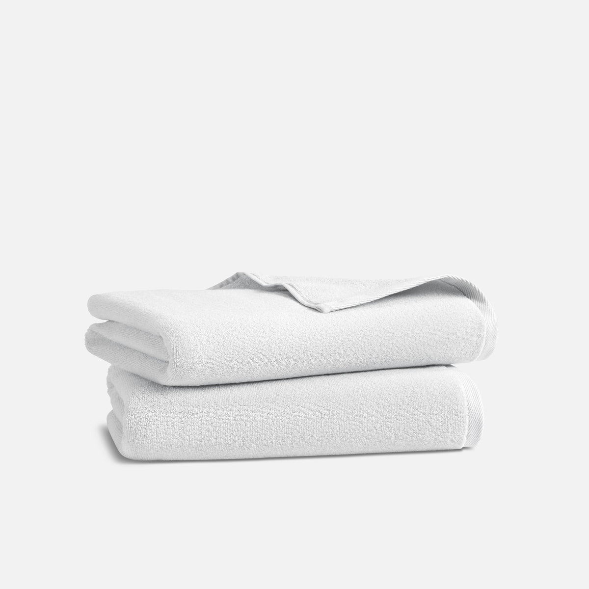 Plush Turkish Cotton Bath Towels Set of 2