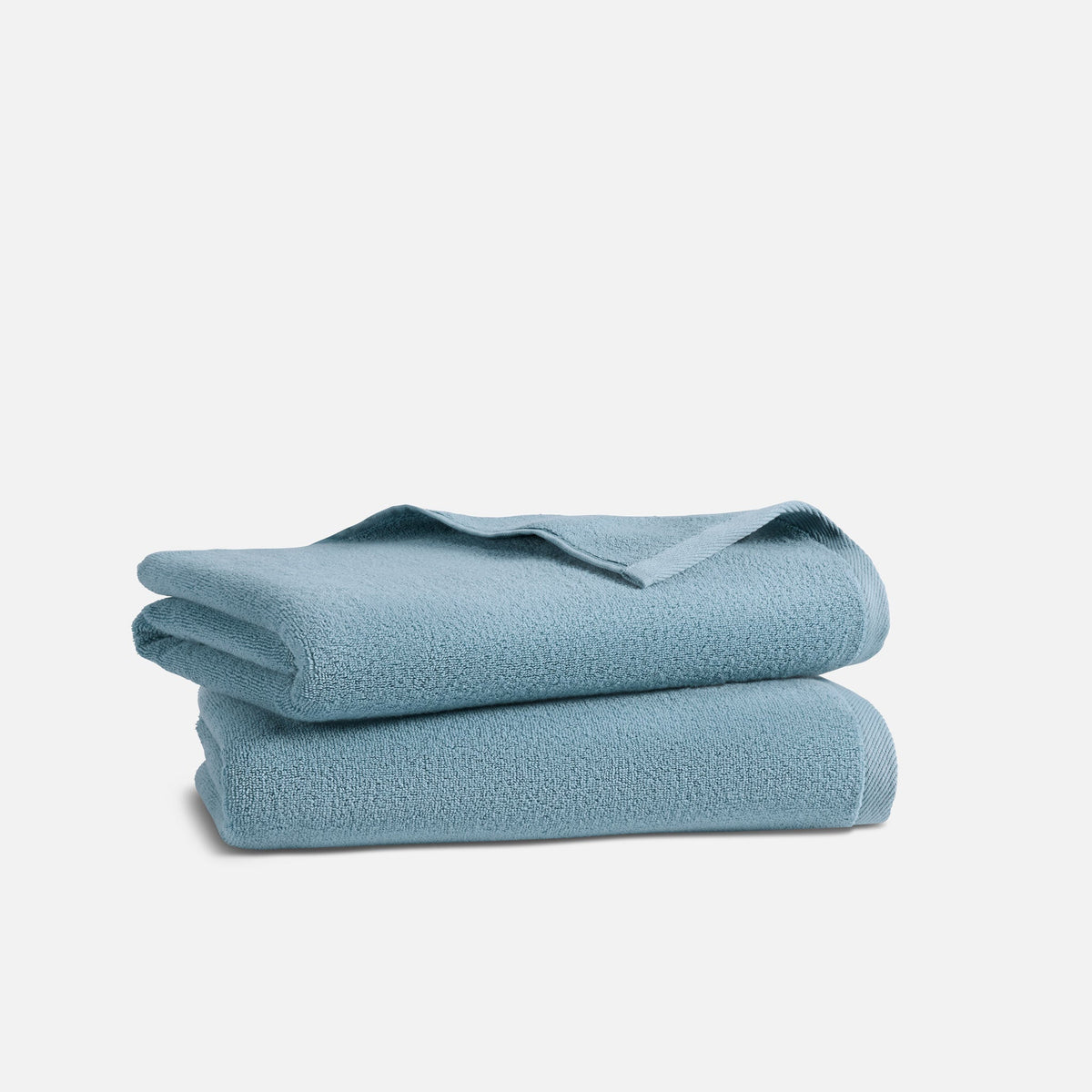 Plush Turkish Cotton Bath Towels Set of 2
