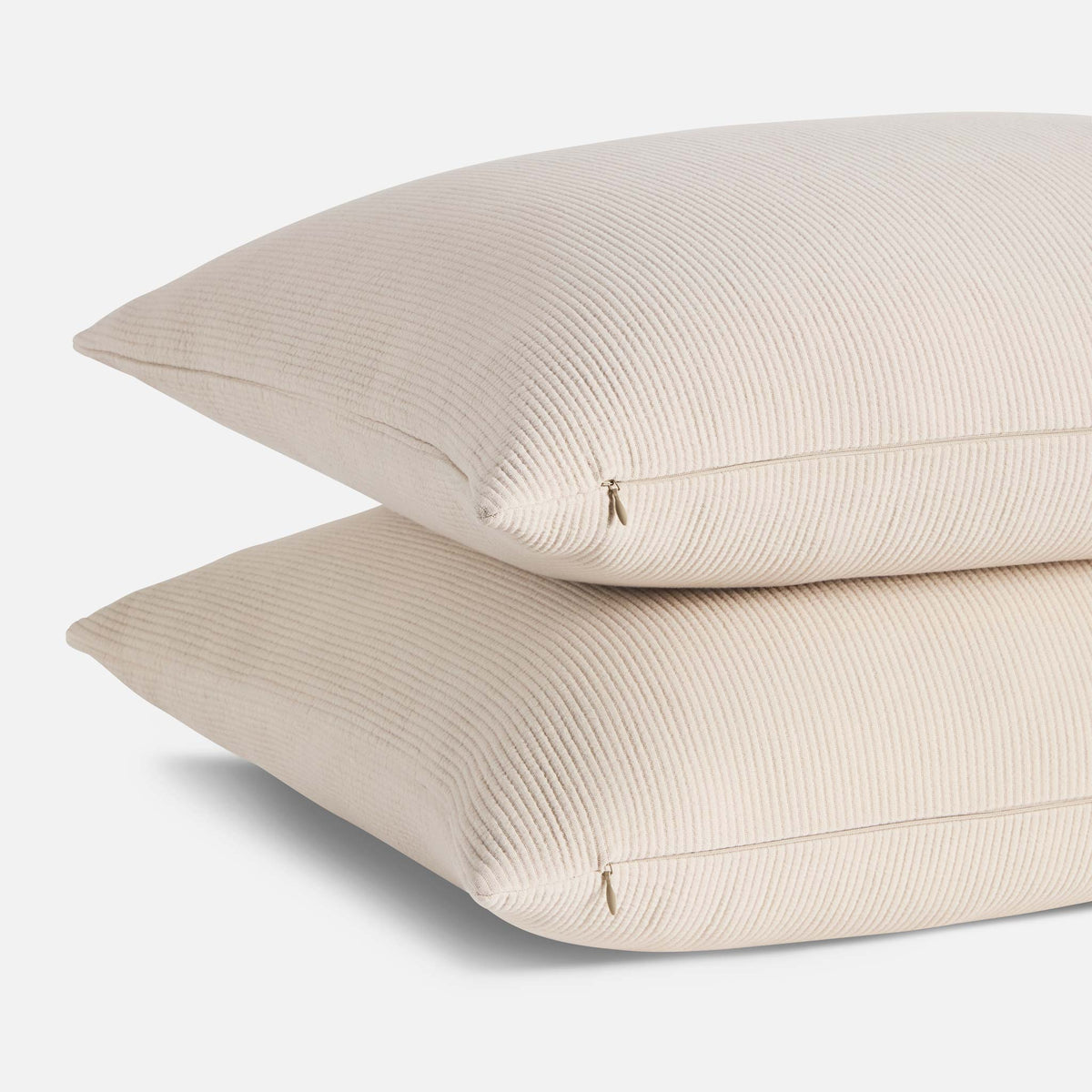 Ribbed Matelasse Sham Set