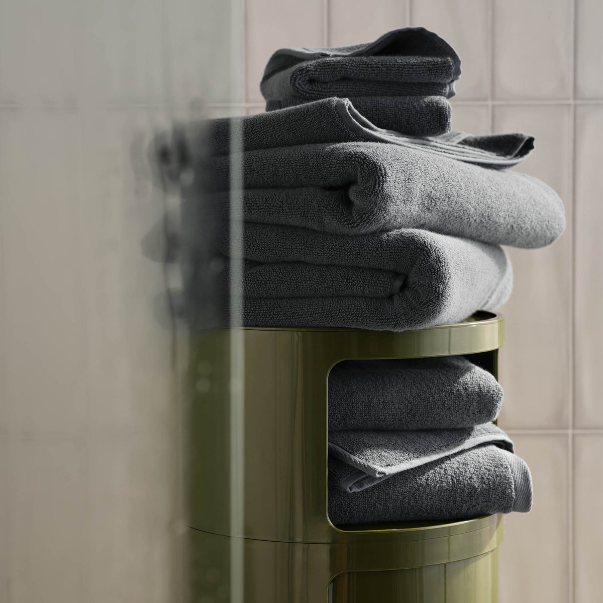 Plush Turkish Cotton Bath Towels Set of 2