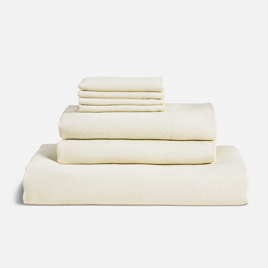 Washed European Linen Hardcore Sheet Bundle