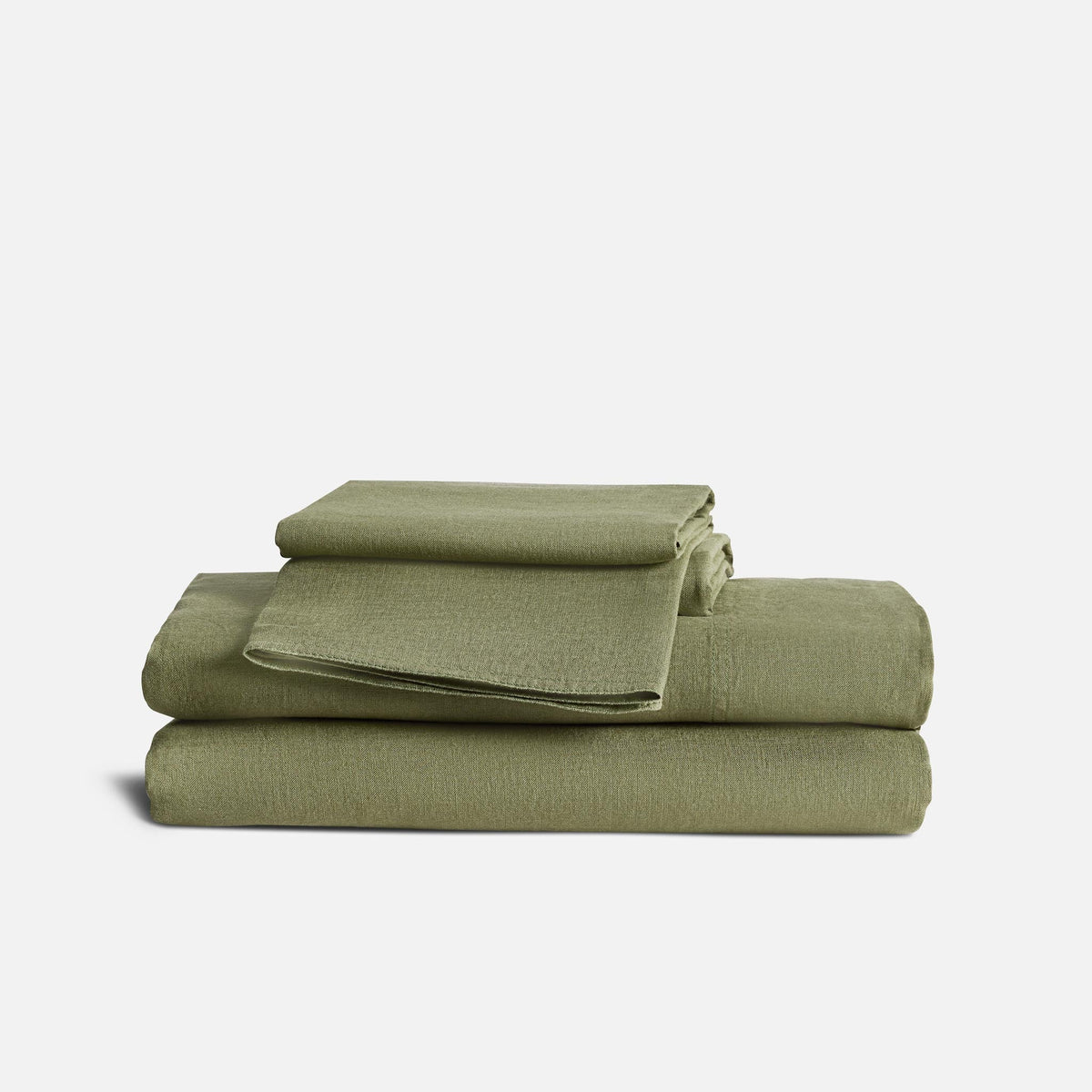 Washed European Linen Core Sheet Set