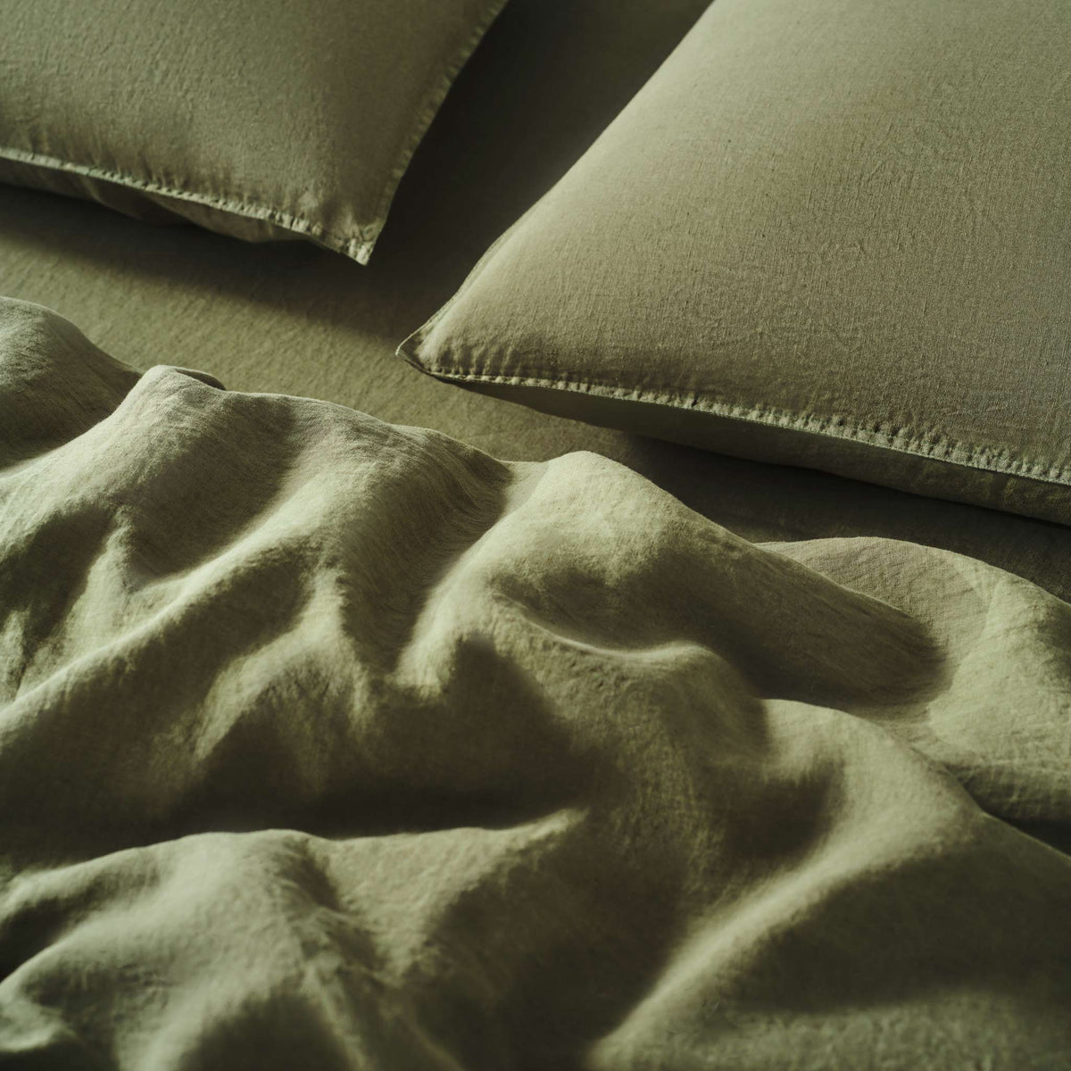 Washed European Linen Duvet Cover