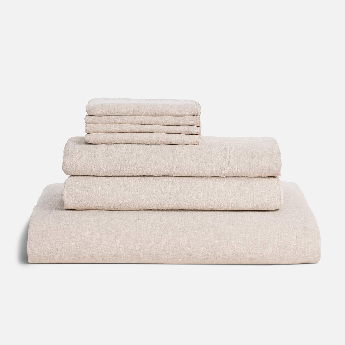 Washed European Linen Hardcore Sheet Bundle