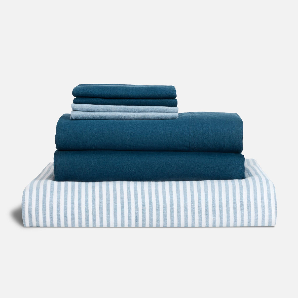 Washed European Linen Hardcore Sheet Bundle