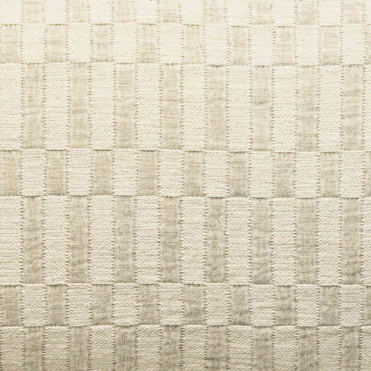 Woven Checkerboard Lumbar Pillow Cover