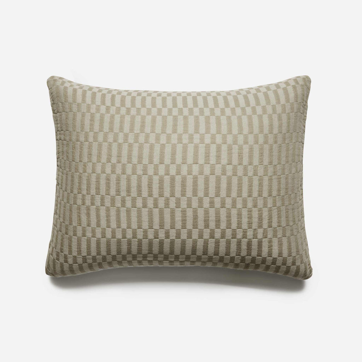 Woven Checkerboard Sham Set