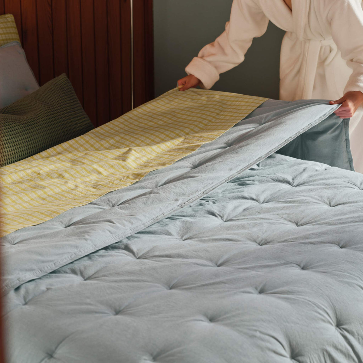 Washed Classic Percale Comforter