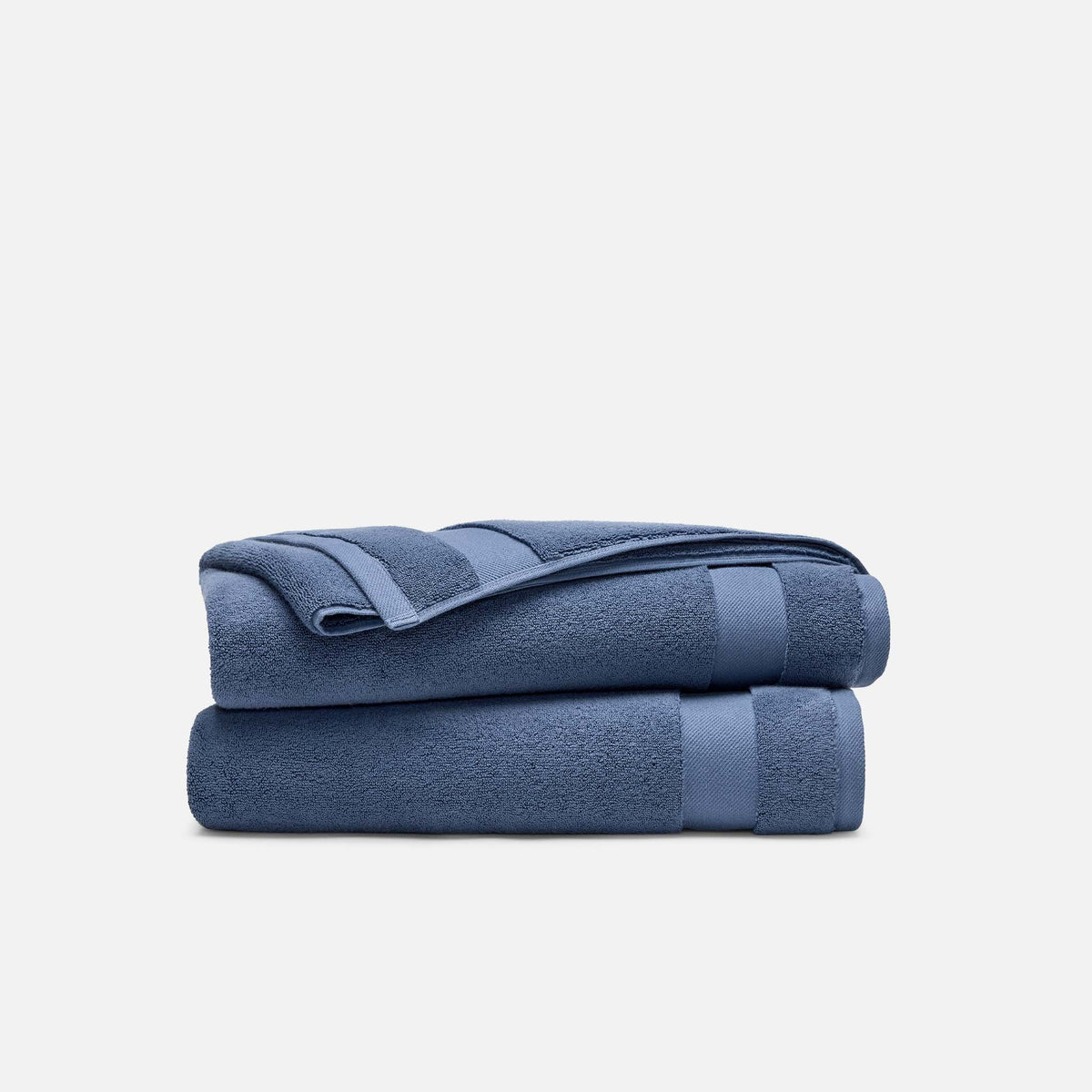 Super-Plush Turkish Cotton Bath Towels Set of 2