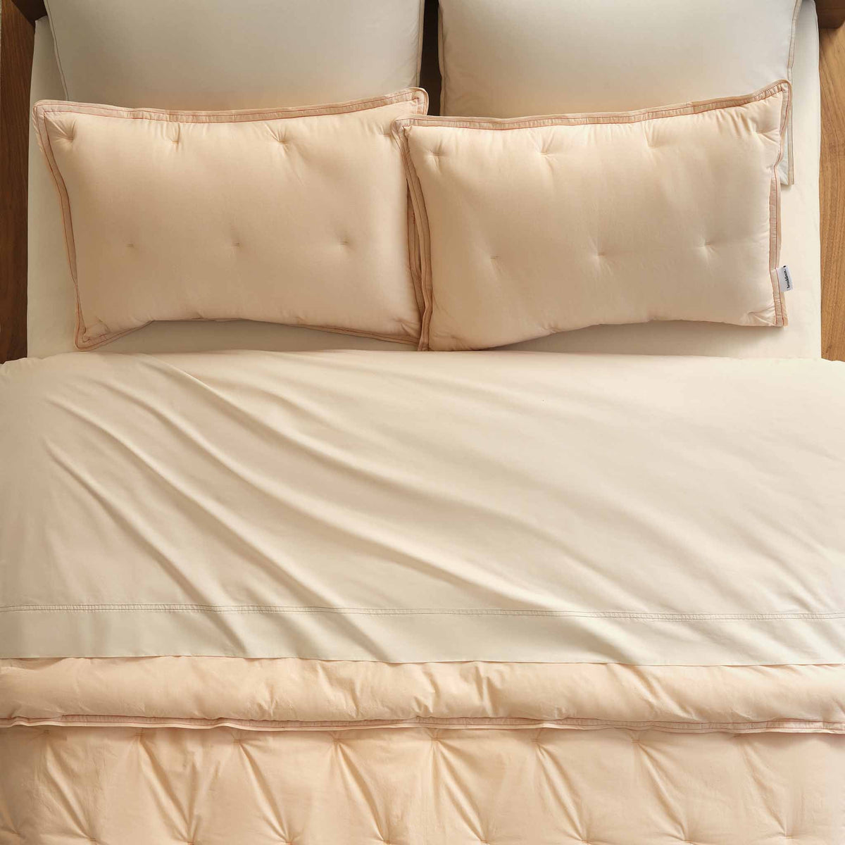 Washed Classic Percale Sham Set