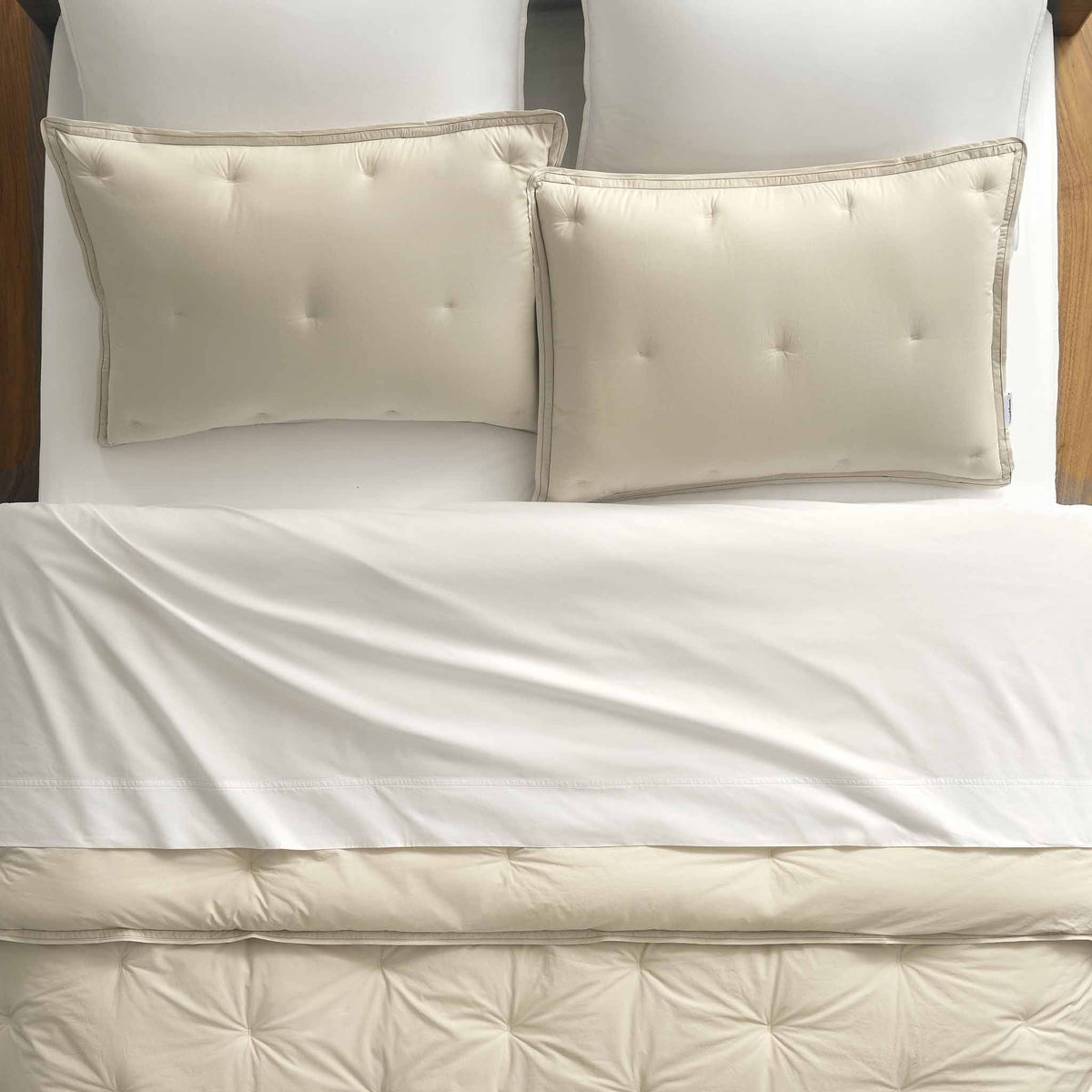 Washed Classic Percale Sham Set
