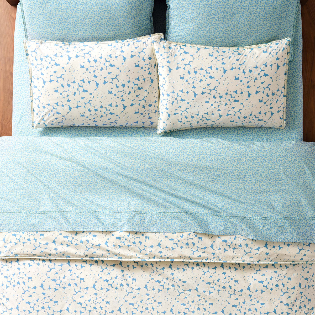 Set of 2 Washed Classic Percale Core Sheet Set Bundle
