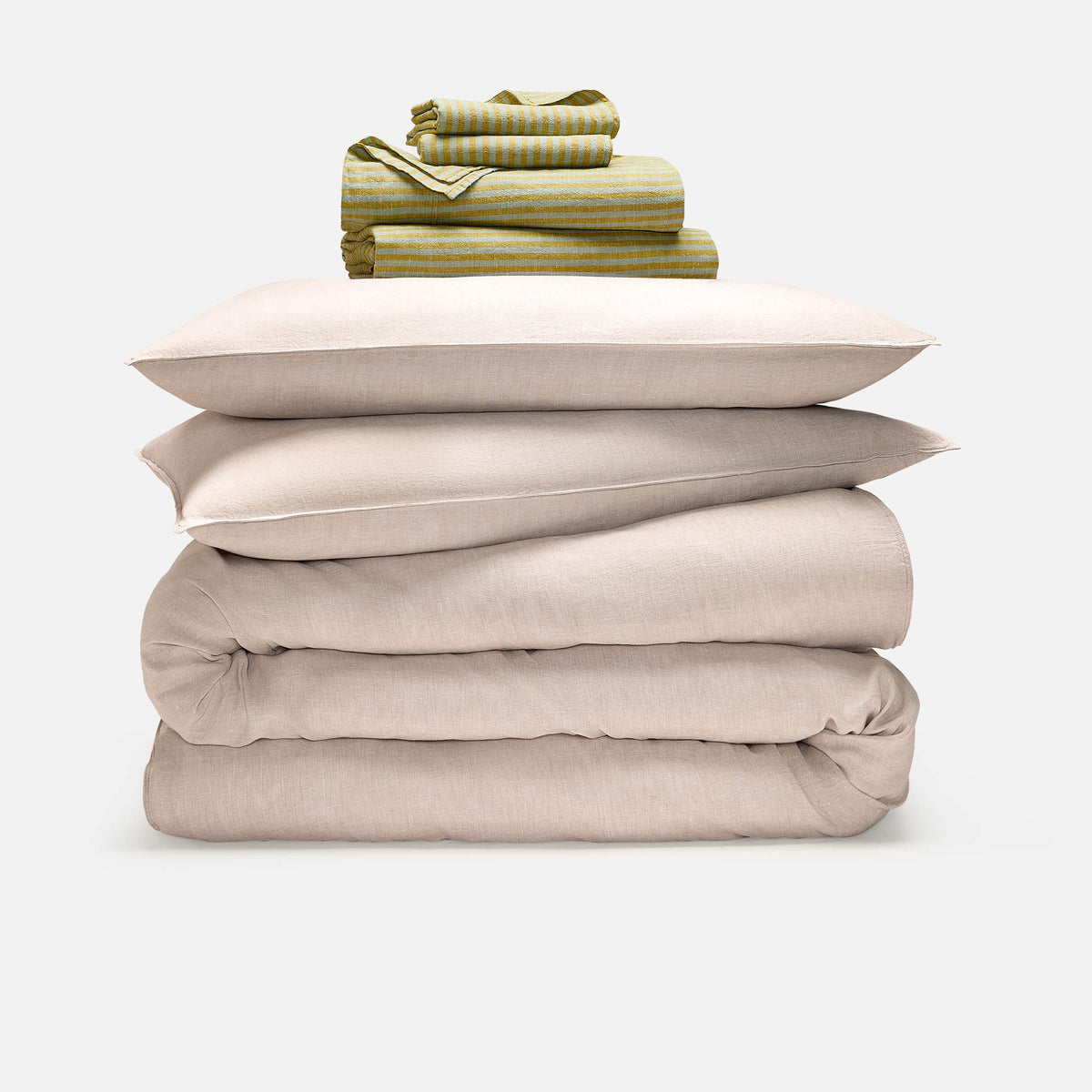 Washed European Linen Hardcore Sheet Bundle