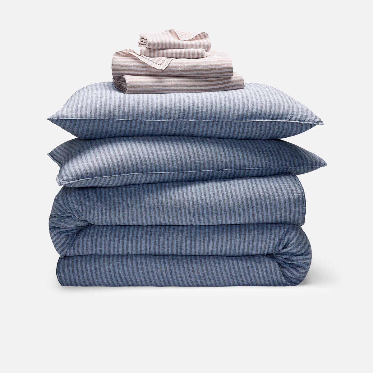 Washed European Linen Hardcore Sheet Bundle