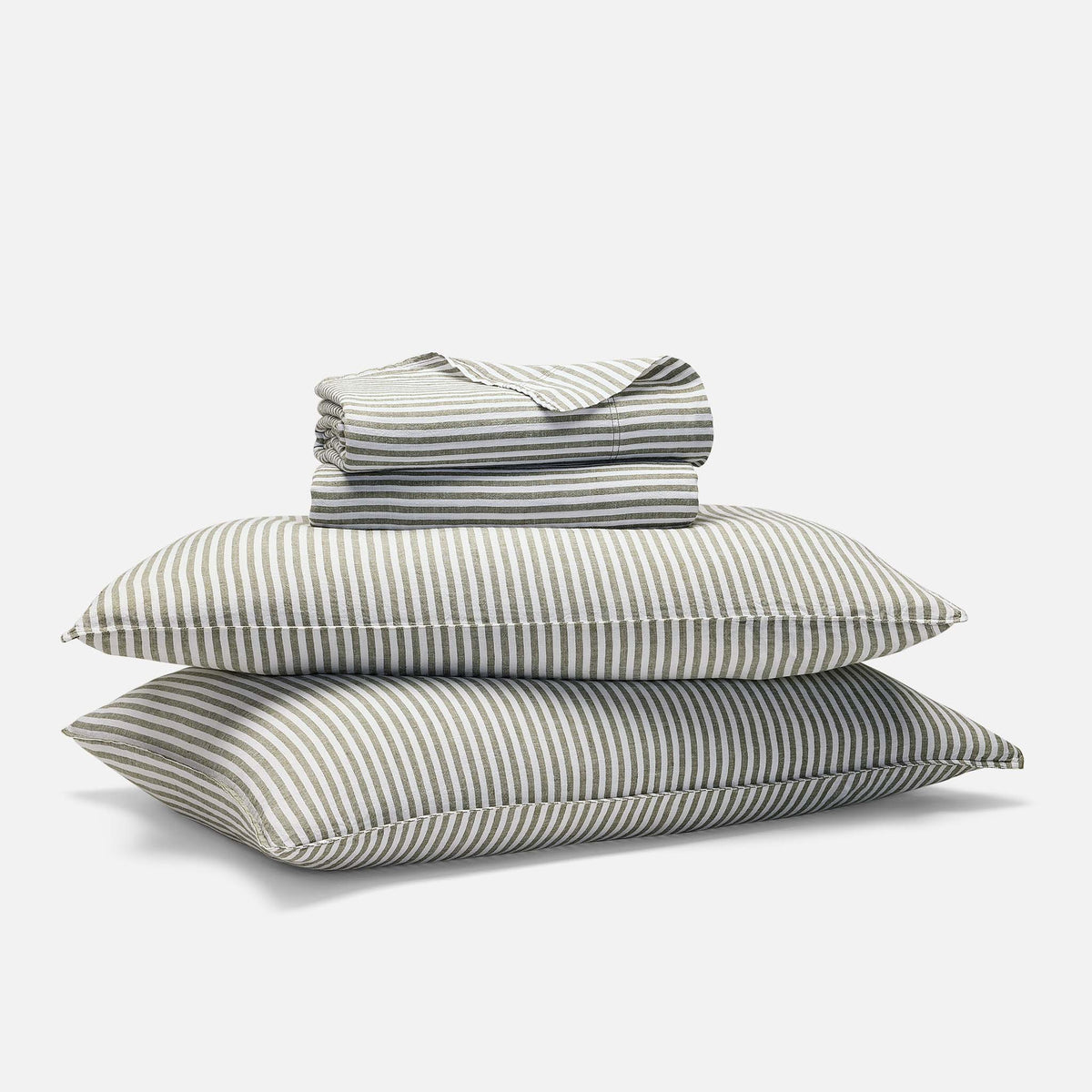 Washed European Linen Core Sheet Set