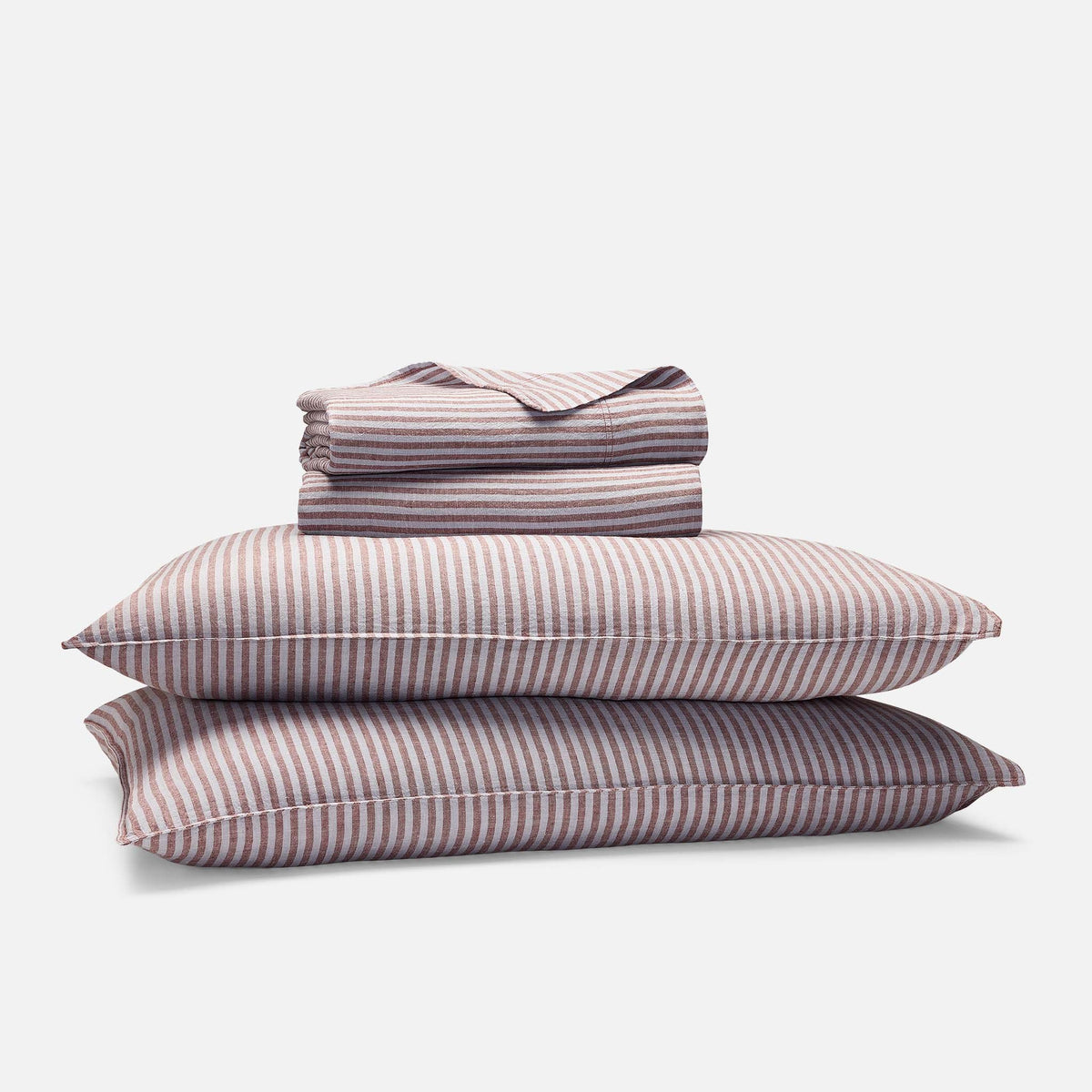 Washed European Linen Core Sheet Set