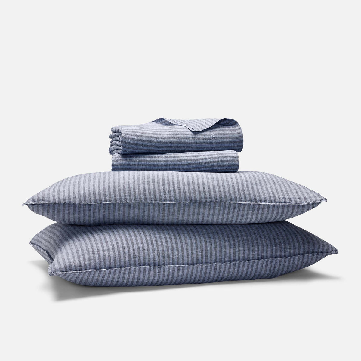 Washed European Linen Core Sheet Set