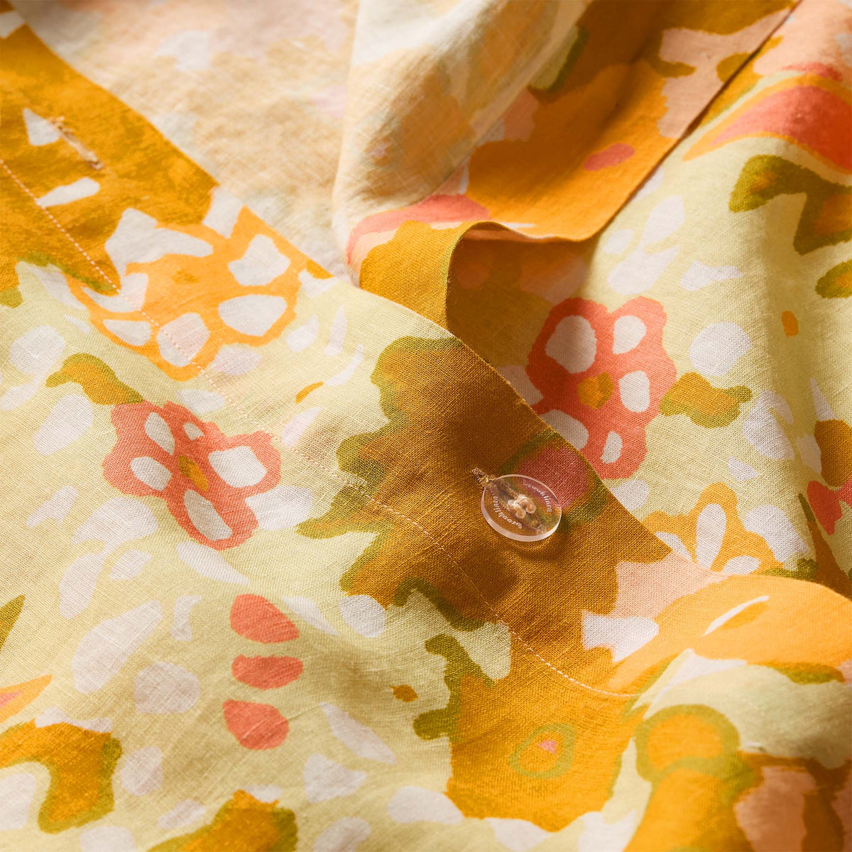 Washed European Linen Duvet Cover