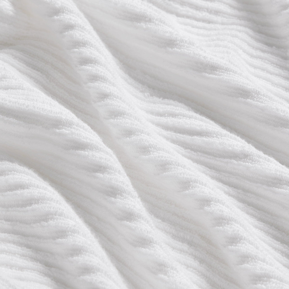 Ribbed Cotton TENCEL™ Bath Towels Set of 2